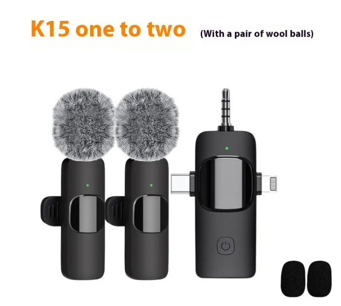 Wireless Clip on Microphone