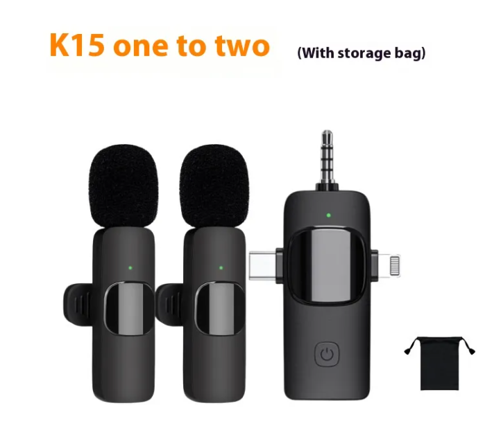 Wireless Clip on Microphone