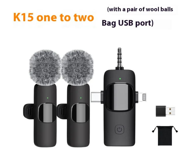 Wireless Clip on Microphone