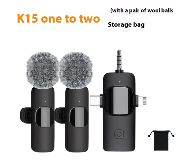 Wireless Clip on Microphone