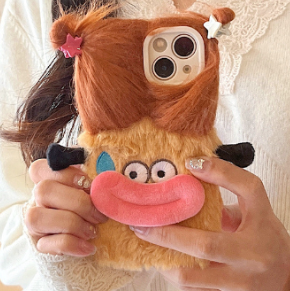 Cute Girl Braid Monster Phone Case