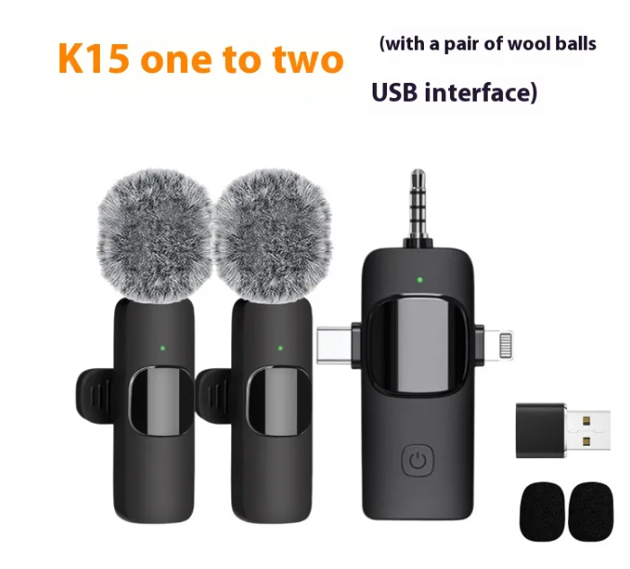 Wireless Clip on Microphone